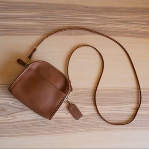 Vintage 1980's Abbie Coach Leather Crossbody